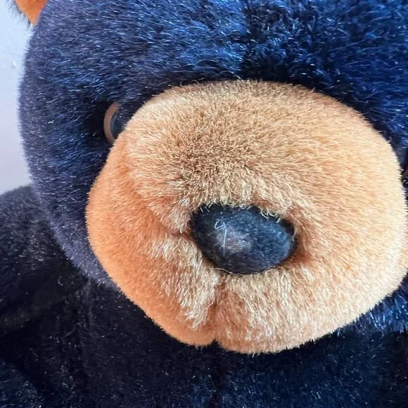 Black brown Bear Plush Big Paws Feet Super Soft & Cuddly - Picture 4 of 13